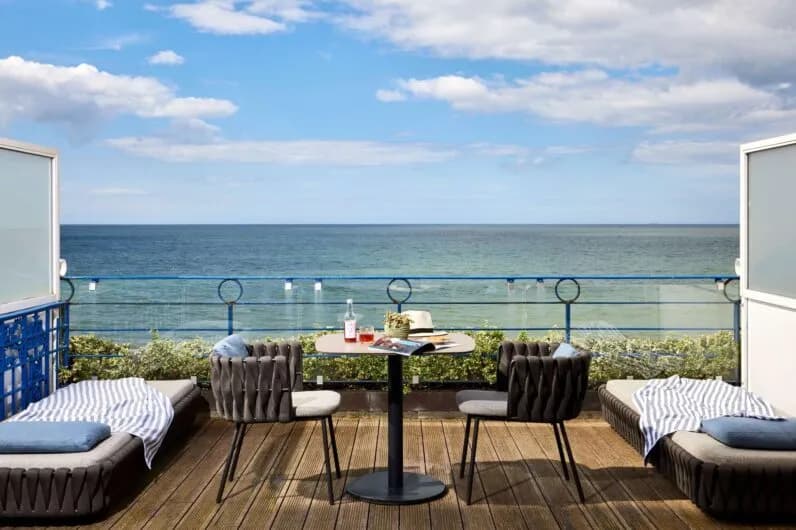 Restaurante Balneario La Magdalena: Delicias con vistas al mar