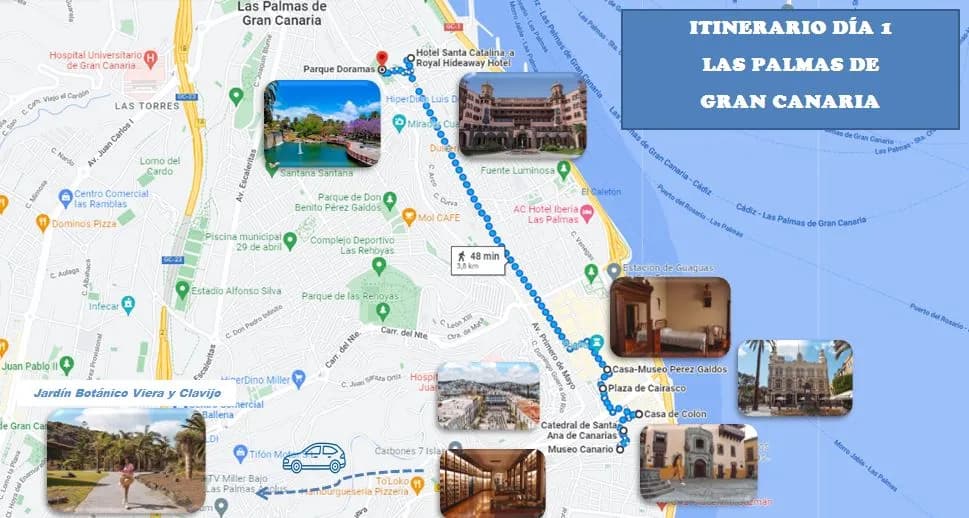 Mapa de Gran Canaria: Encuentra el mejor recorrido y atracciones